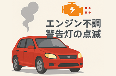 エンジン不調のイラスト